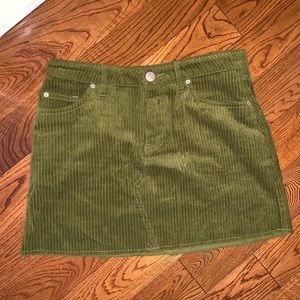 Urban Outfitters Dark Green Skirt